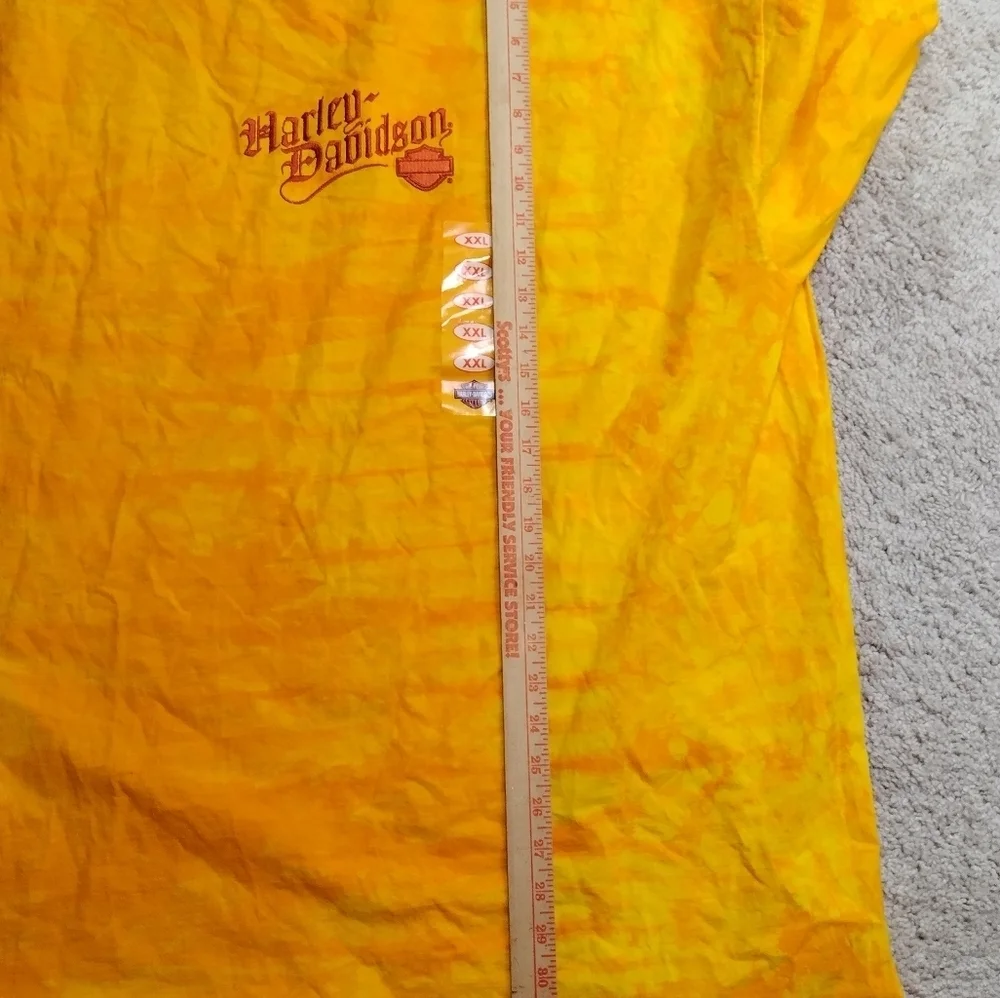 Harley Davidson Adults Size 2XL NWT Biker Shirt Sunburst  Ohio  Motorcycle